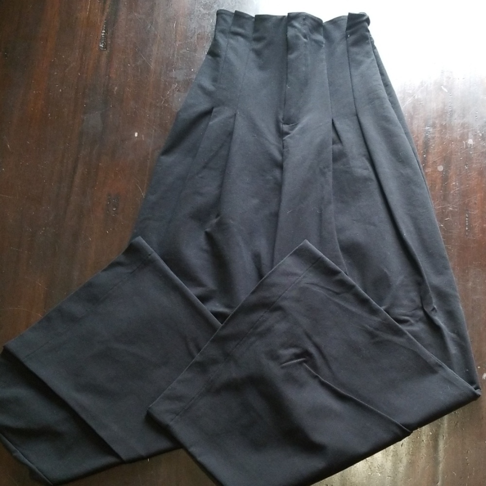 H&M High Waisted, Flared Leg Pants